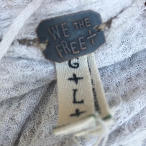 🛑SOLD🛑  FREE PEOPLE Laguna Thermal Top Ivory  LG - Picture 7 of 8